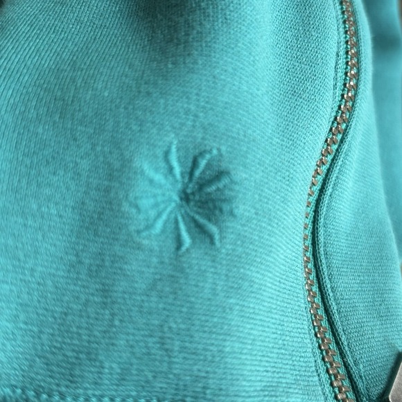 Athleta Ponte Celebration Green Knee Length Travel Dress Pockets Size S zippers - Picture 6 of 12